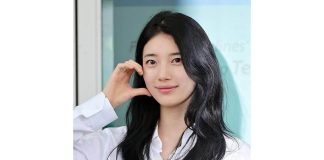 suzy menghapus bintik putih d matanya