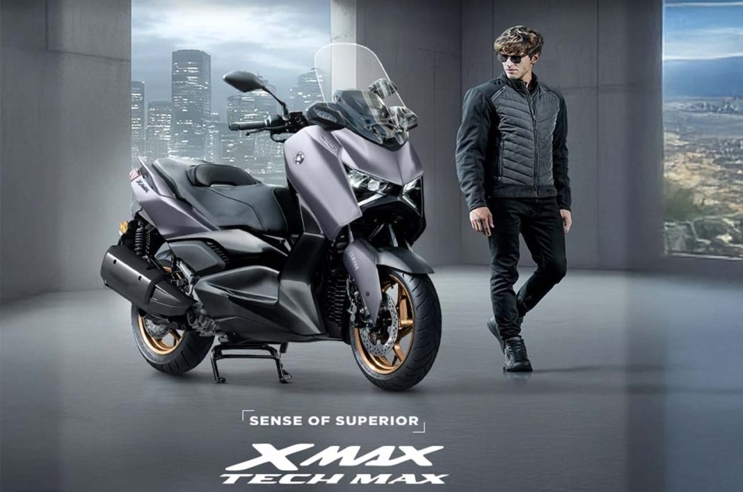 Yamaha XMAX Connected TechMAX 2025 Resmi Meluncur di IMOS, Harga Rp 75 ...