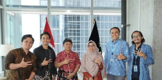 kementerian ekonomi kreatif menerima audiensi dari yayasan swargaloka di autograph tower thamrin nine, jakarta,