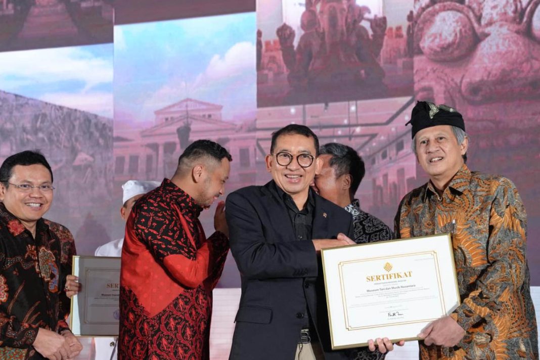 menteri fadly zon di tengah peringatan hari museum indonesia 2025