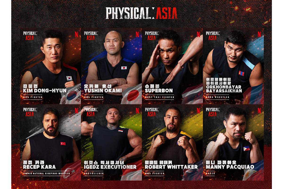 para peserta physcal asia foto netflix