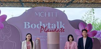 Peluncuran dua produk unggulan MGHITT, yakni Radiant Peeling dan Intimate Essential Spray