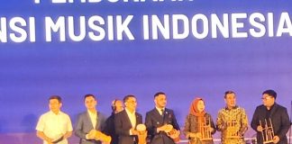 pembukaan konferensi musik indonesi di hotel hilton jakarta