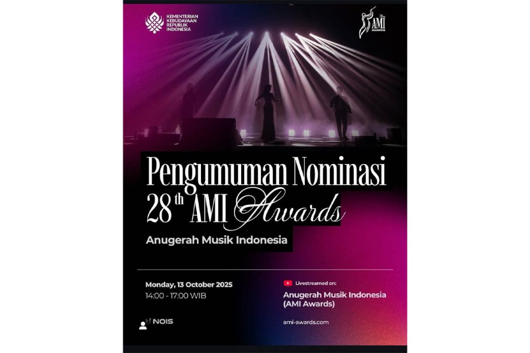 poster pengumuman ami awards 2025