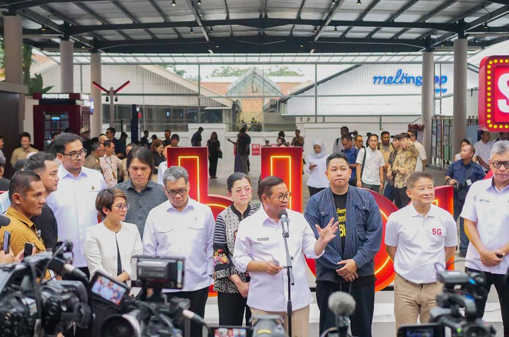 pramono anung resmikan new mbloc space, jadi ruang kreatif anak muda jakarta