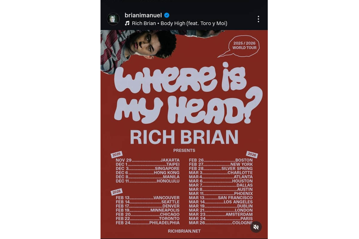 brian bakal pulang kampung