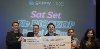 gopay luncurkan fitur terbaru, bisa beli tiket bioskop di aplikasi gopay