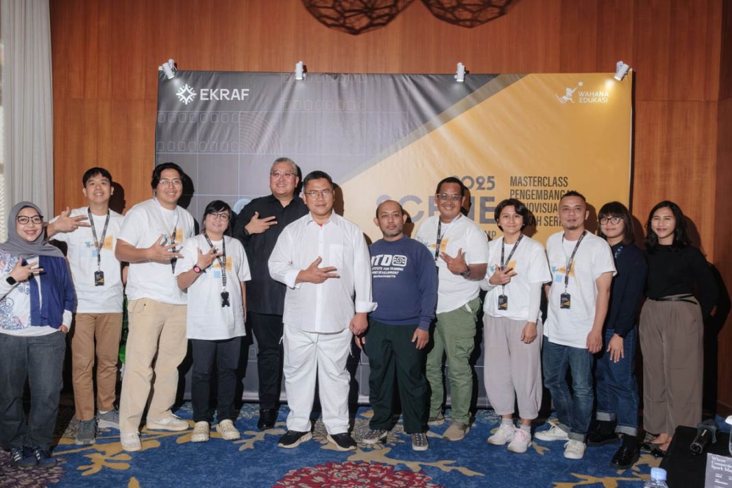 kemenekraf melatih penulis skenario agar siap bersaing di pasar global.