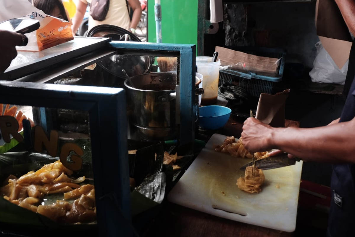 menyajikan cungkring