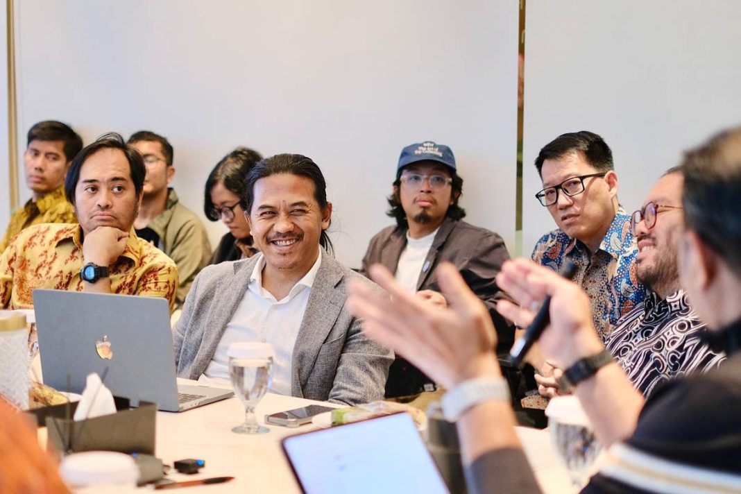 para animator, filmmaker, dan asosiasi komik indonesia (aksi) di autograph tower, jakarta pada rabu, 26 november 2025.