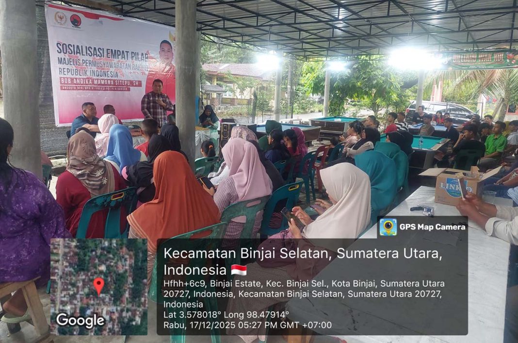 Sosialisasi 4 Pilar Kebangsaan, Bob Andika Mamana Sitepu Tekankan Sinkronisasi Wewenang DPR RI dan BNPP