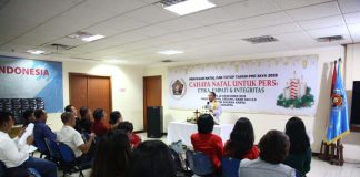 cahaya natal untuk pers