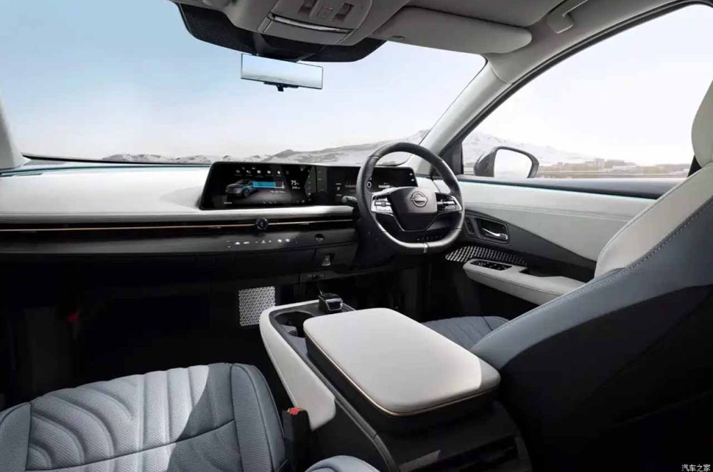 desain interior nissan ariya