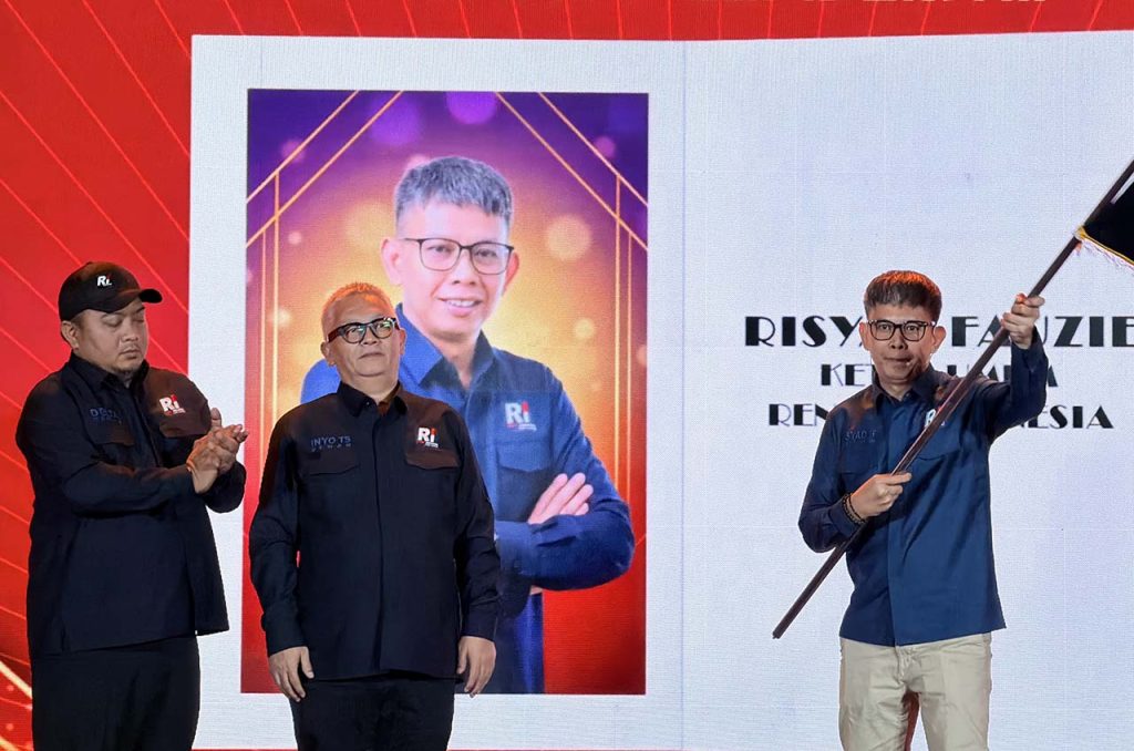 Pelantikan Pengurus Nasional Rental Indonesia Event Support periode 2025–2029 yang digelar di Jakarta International Expo (JIExpo) Kemayoran, Jumat, 19 Desember 2025