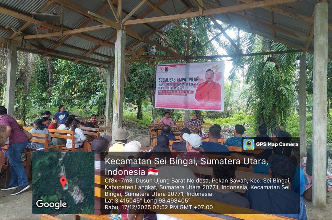 Sosialisasi 4 Pilar Kebangsaan, Bob Andika Mamana Sitepu Tekankan Sinkronisasi Wewenang DPR RI dan BNPP