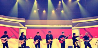 konser amal 18 gitaris untuk indonesia