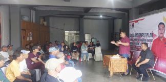Bob Andika Mamana melakukan Sosialisasi 4 Pilar Kebangsaan di Binjai Barat