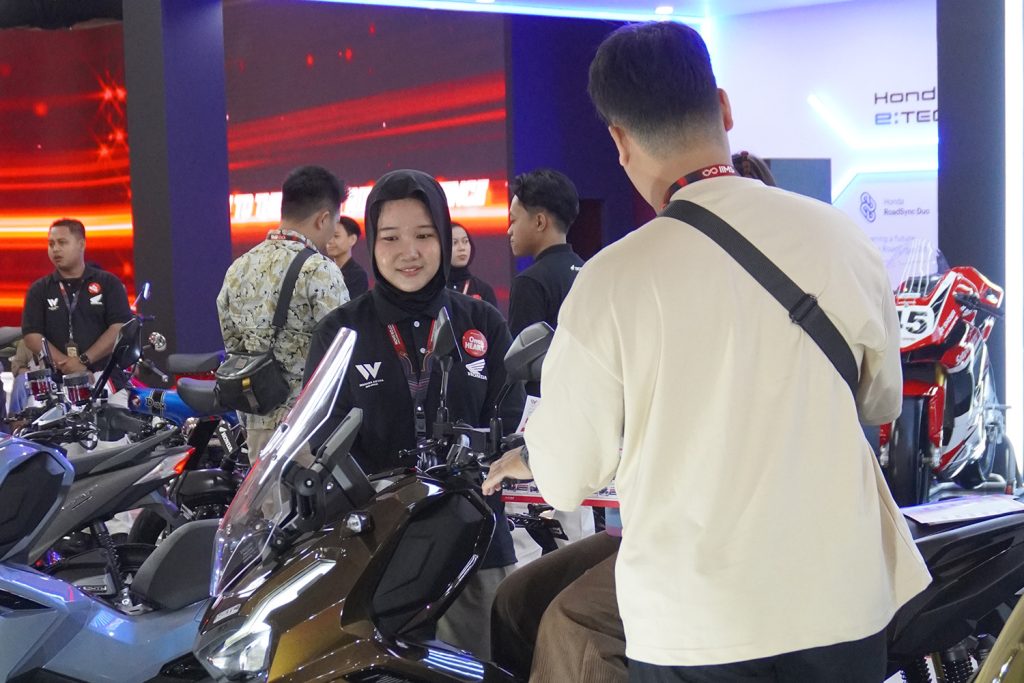 iims 2026 jadi magnet konsumen, wahana honda bukukan penjualan lebih dari 500 unit didominasi matic (2)