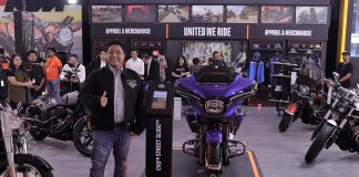 Irvino Edwardly memperkenalkan CVO™ Street Glide™ – Blue Streak di IIMS 2026