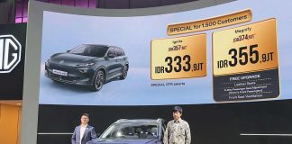 [Ki-Ka] Jimmy Zhang selaku Product & Marketing MG Motor Indonesia dan Jason Huang selaku CEO MG Motor Indonesia