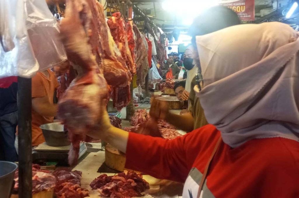 Harga Daging Sapi di Pasar Palmerah Tembus Rp170 Ribu per Kg Jelang Lebaran 2026