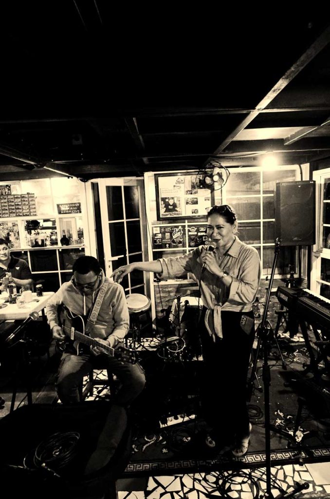 mercy dumais, franky pattinasarani, sudut ruang jazz session