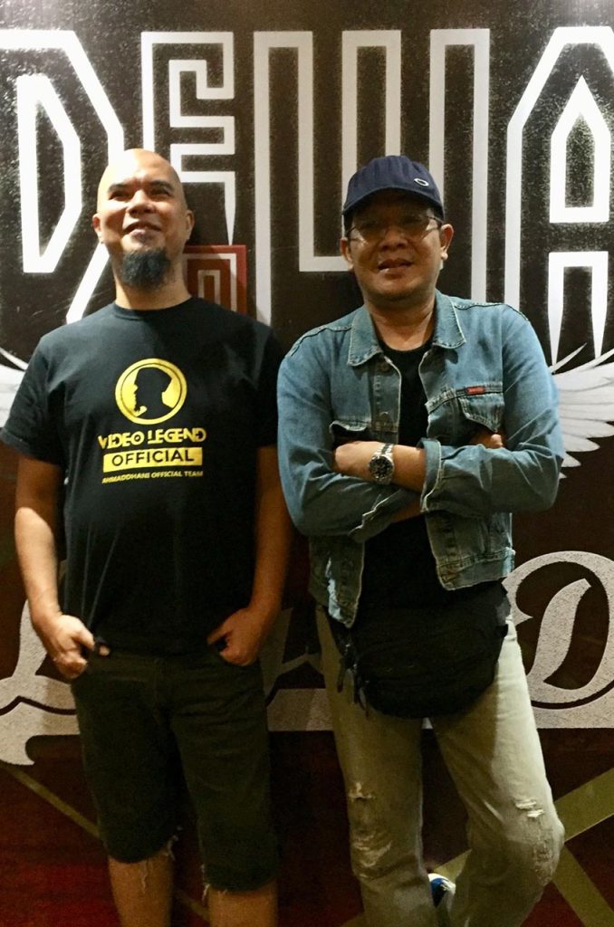 oleg sanchabakhtiar bersama ahmad dhani