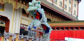 perayaan cap go meh yang berlangsung di pancoran china town point