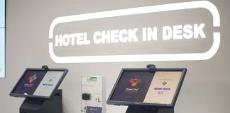 Self Check-In and Check-Out with Power Pro Self Check-In/out Desk or Kiosk