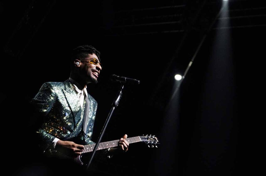 Penampilan Penyanyi Jon Batiste di ajang myBCA International Java Jazz Festival 2026 di Nusantara International Convention Exhibition (NICE) PIK 2, Tangerang, Banten, Jumat (29/5/2026). XPOSEINDONESIA/IHSAN