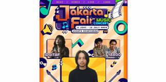 fiersa besari, idgitaf dan yaago hadir di jakarta fair music concert, jumat, 12 juni 2026.🎶✨dap