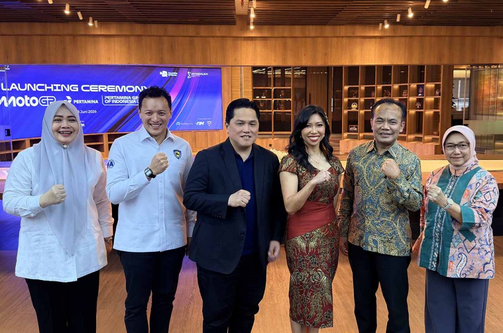 launching ceremony MotoGP Mandalika 2026 digelar di Sarinah