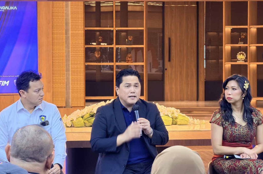 menteri pemuda dan olahraga erick thohir