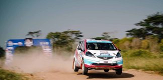 simpati woman rally team (swrt) saat berlaga di putaran 2 kejuaraan nasional sprint rally 2026