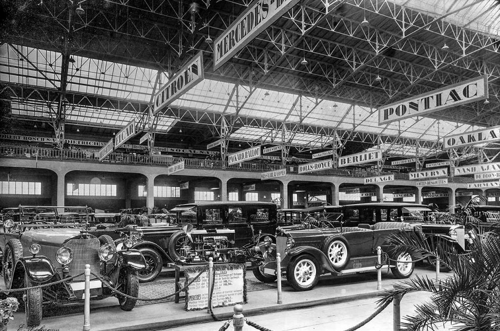 Stand Mercedes-Benz di Geneva Motor Show, 1926