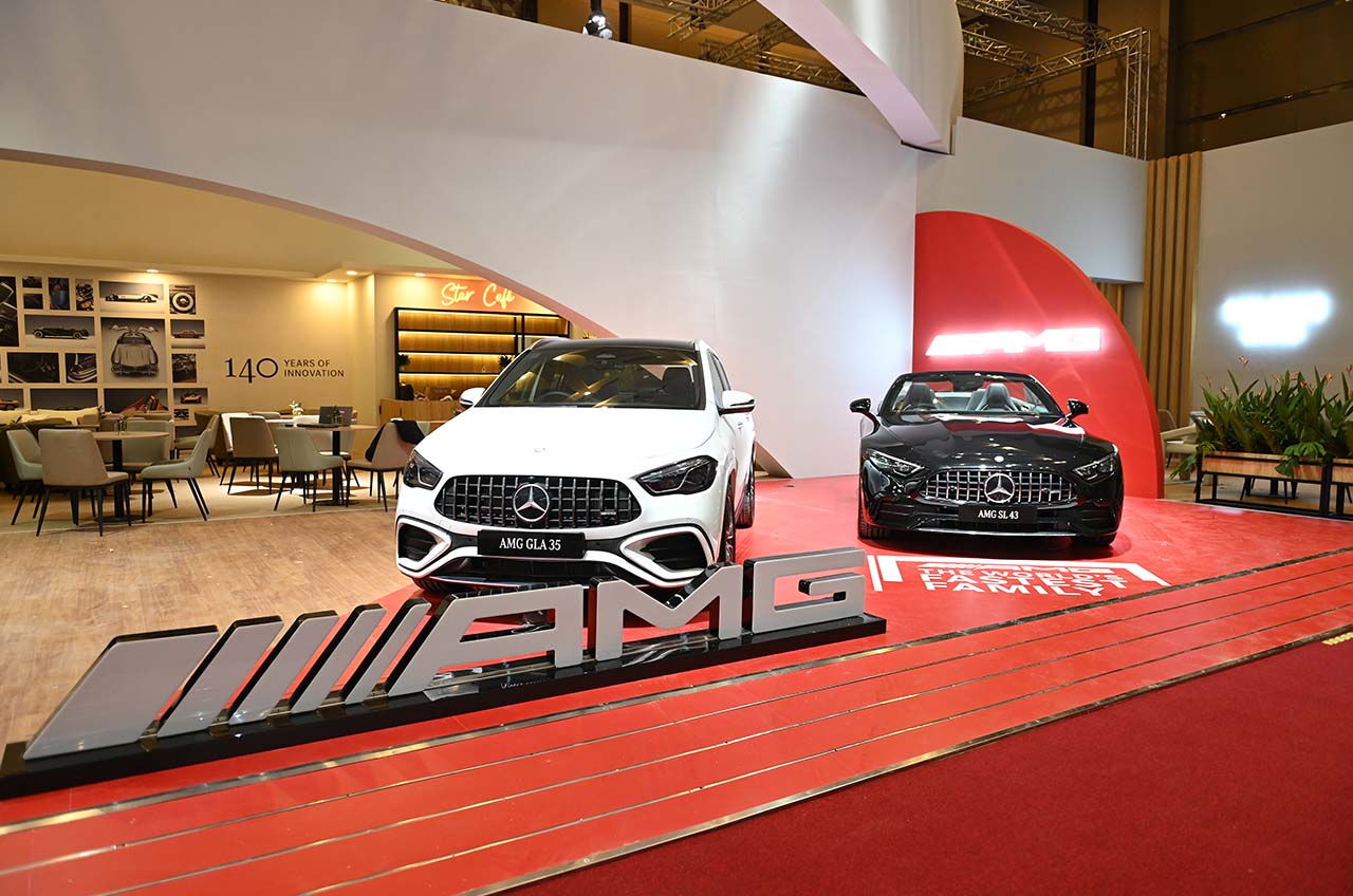 Booth Mercedes-Benz di GIIAS 2026