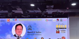 daud d salim saat memberikan keterangan pada press conference