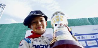 Fadhl Juara ACI Karting Championship Italia