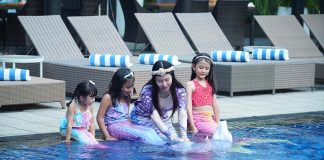 Mermaid class with Jakarta Mermaid School