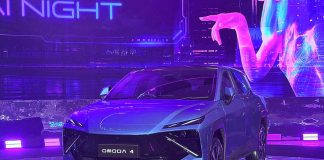 Omoda dan Jaecoo resmi meluncurkan Omoda O4 di Indonesia melalui ajang "Super AI Night" di Jakarta, pada Senin (27/7/2026)