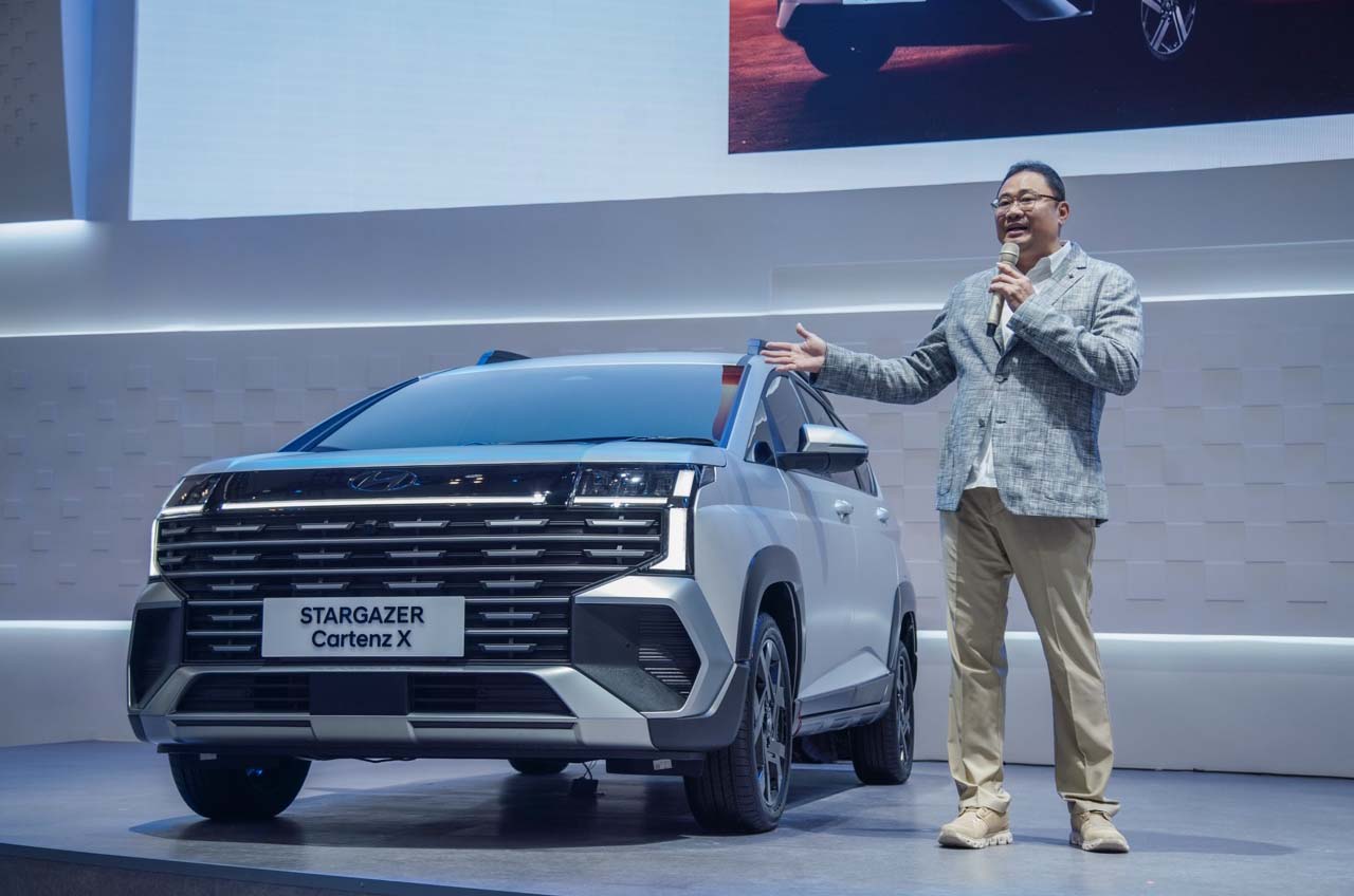 Fransiscus Soerjopranoto, Chief Operating Officer HMID Mengumumkan Harga Baru untuk STARGAZER Cartenz & Cartenz X mulai dari Rp241,400,000
