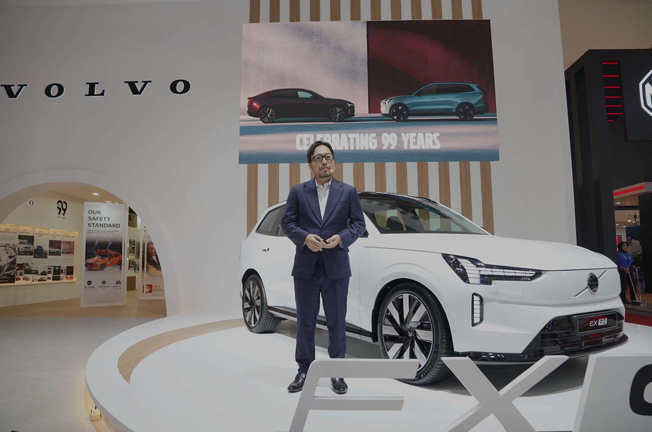 Sambutan dari Koji Horii as Chief of Executive Volvo Car Indonesia