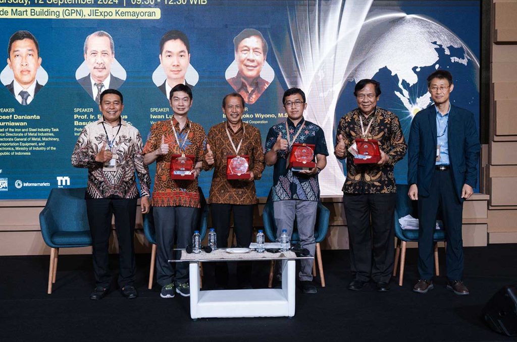 gifa metec indonesia menghadirkan berbagai diskusi antar pemangku kebijakan pemerintah, perwakilan institusi pendidikan, dan perwakilan asosiasi seperti aplindo dan gamma 02