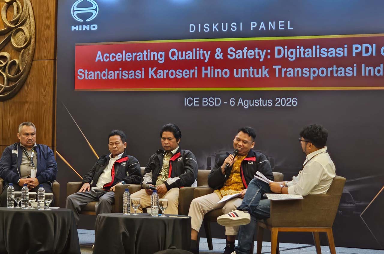 Hino Perkuat Standarisasi Karoseri dan Digitalisasi PDI untuk Tingkatkan Kualitas serta Keselamatan Kendaraan di GIIAS 2026