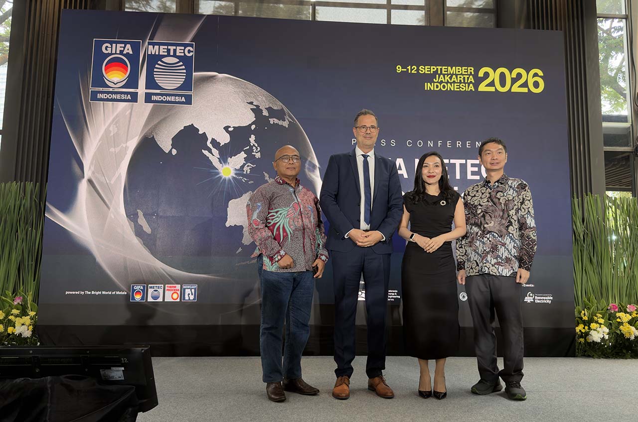 Pressconf GIFA & METEC Indonesia