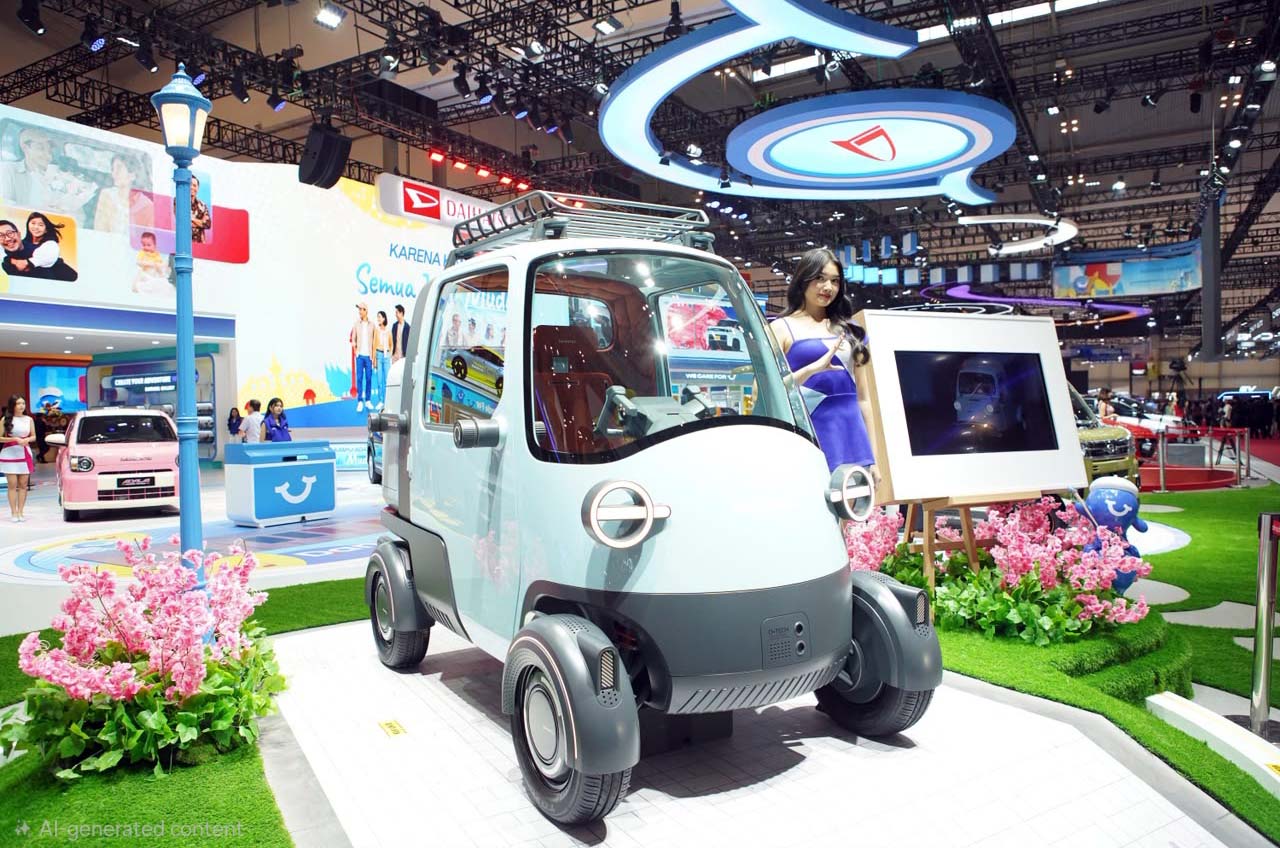 tampak depan daihatsu midget x