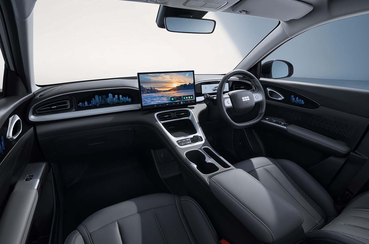 interior geely ex2 mendukung kenyamanan mobilitas perkotaan