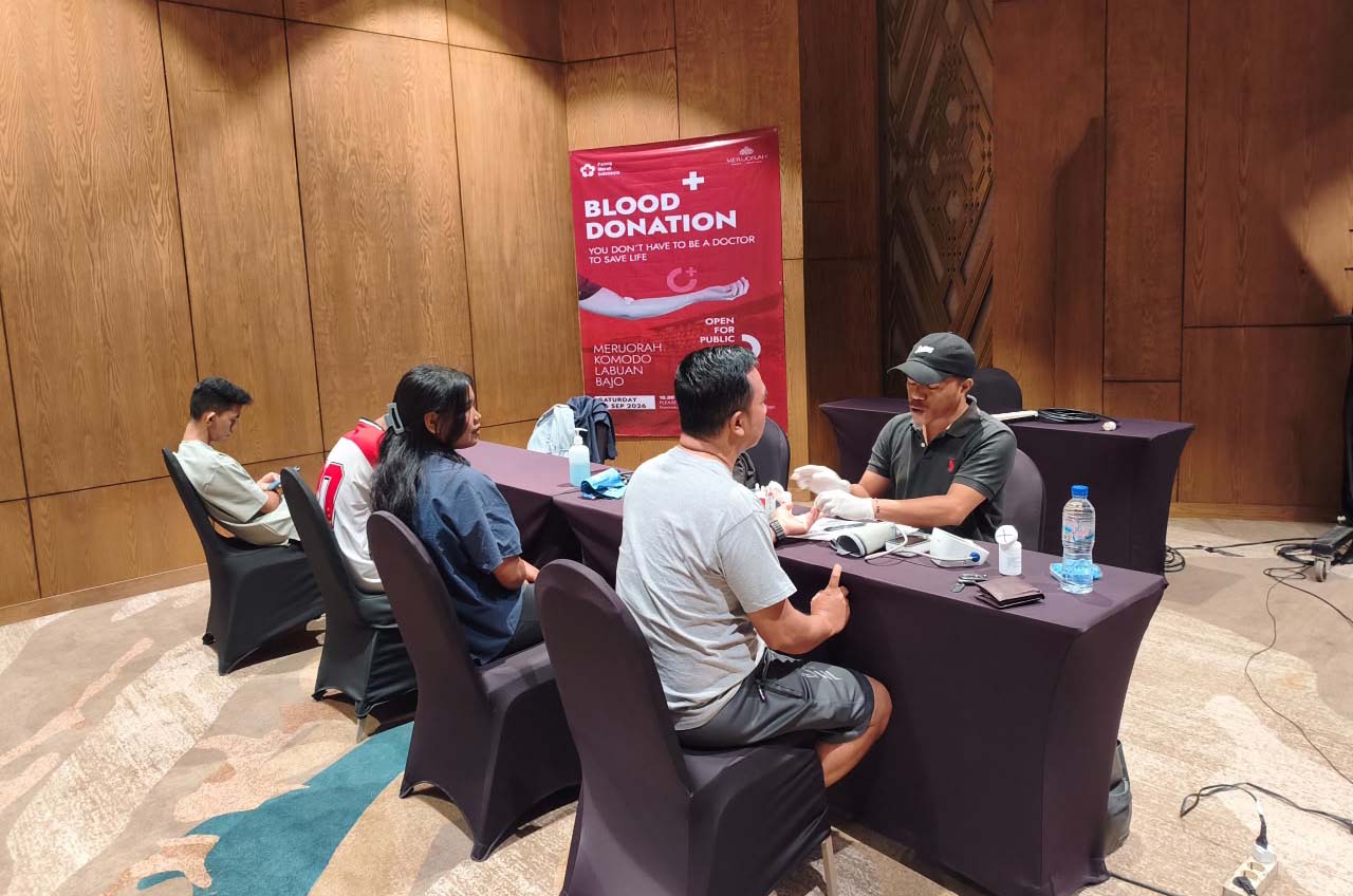 Meruorah Komodo Labuan Bajo menggelar aksi donor darah