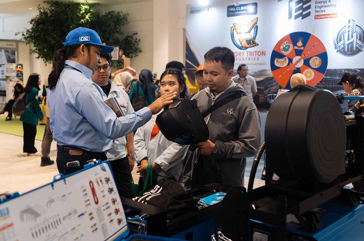 Situasi di GIFA & METEC Indonesia 2026 Day 1