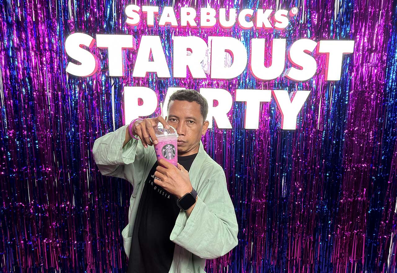 stardust party, photo booth